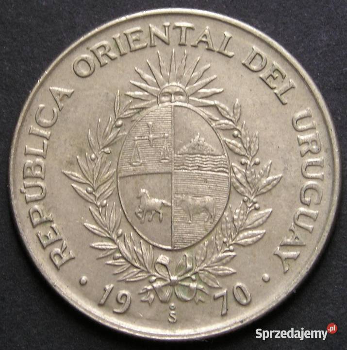 Urugwaj 50 pesos 1970 stan 12 Numizmatyka
