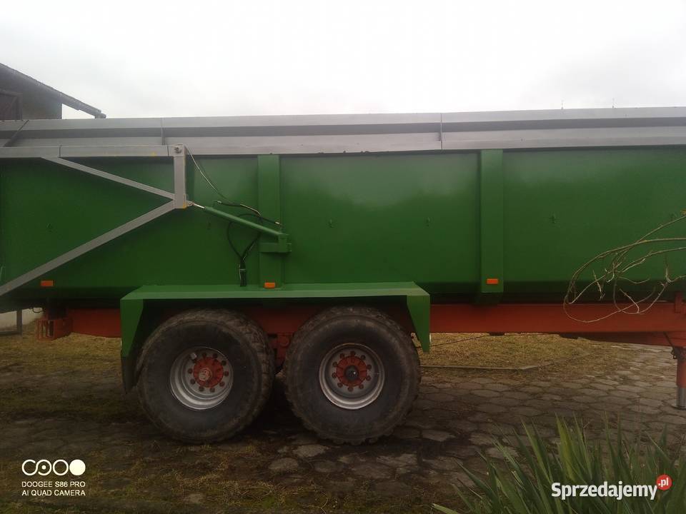 Sprzedam przyczepę wywrotkę skorupę tandem 21 t Ląd