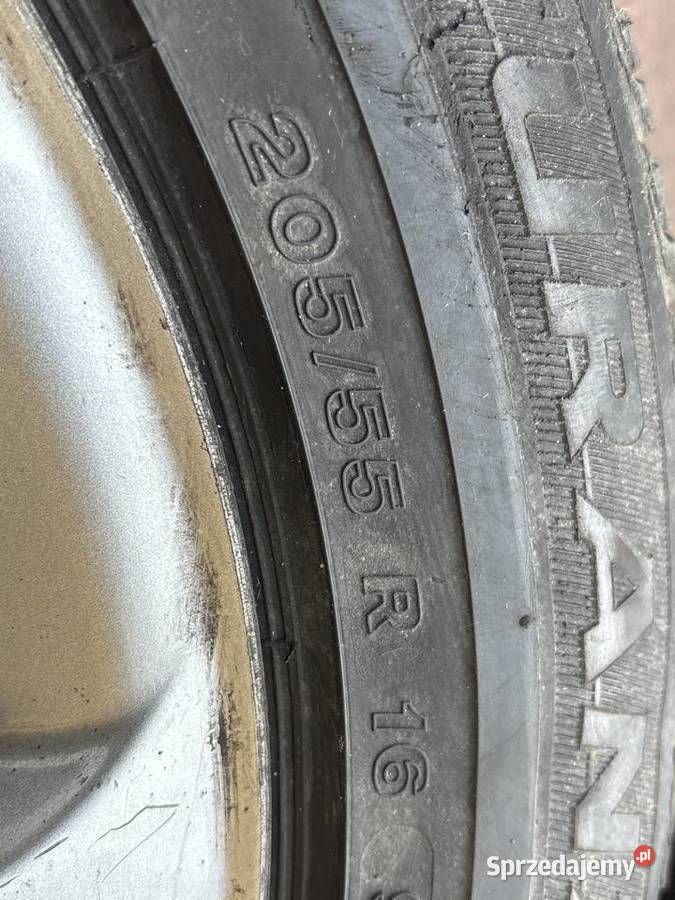 Alufelgi opony Audi a4b6 b7 20555 R16 Zagórów sprzedam
