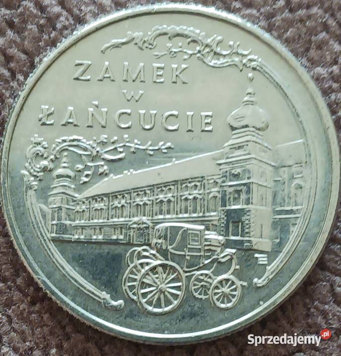 20000 Zamek w Łańcucie 1993 r mennicze Konin