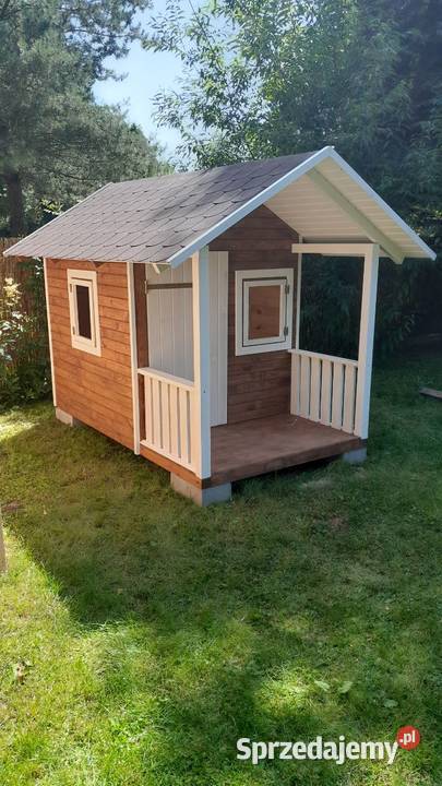 Domek drewniany dzieci mazowieckie Jadów