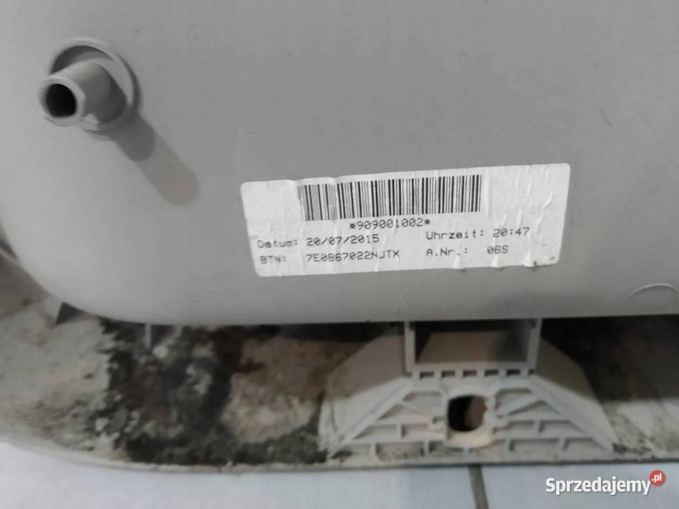 TAPICERKA BOCZEK DRZWI LEWY PRZÓD Volkswagen