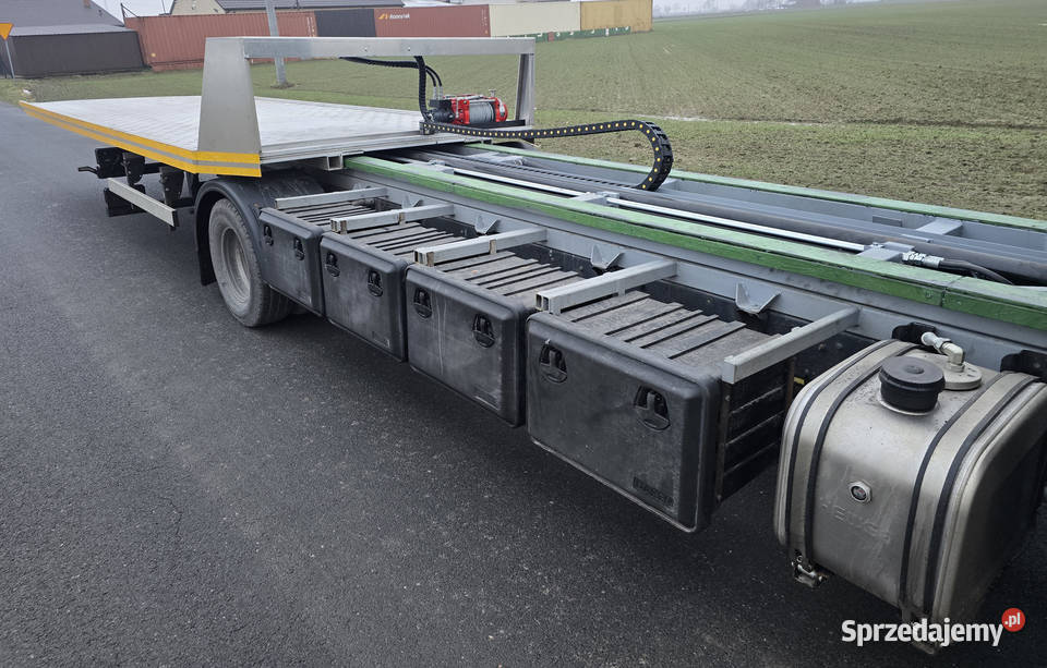 Platforma hydrauliczna zjeżdżana stalalu 655x210 ciężarowe Lubanie sprzedam