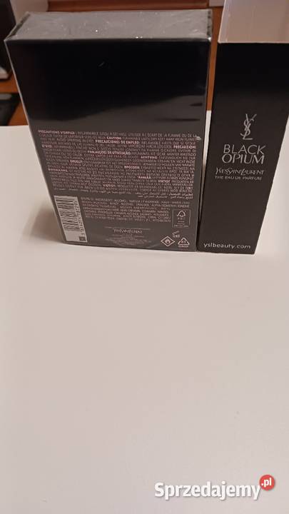 Perfumy damskie YSL black opium 100ml Dla kobiet Legionowo sprzedam