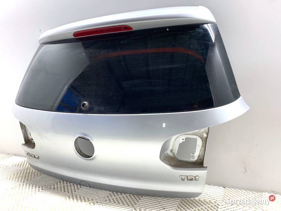 KLAPA TYŁ VW GOLF VI Hatchback 0814 srebrny osobowe