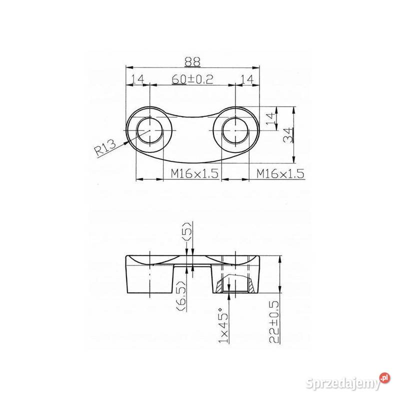 Nakrętka zabezpieczająca podwójna 36100312 11045 małopolskie Kamionna