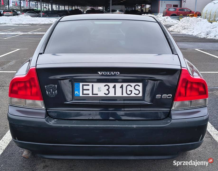 Volvo S60 24 140 z LPG Ładny Półskóry Nowe Opony komputer pokładowy Motoryzacja Legionowo