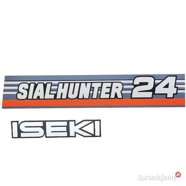 Naklejki Iseki Sial Hunter 24 podkarpackie Tajęcina