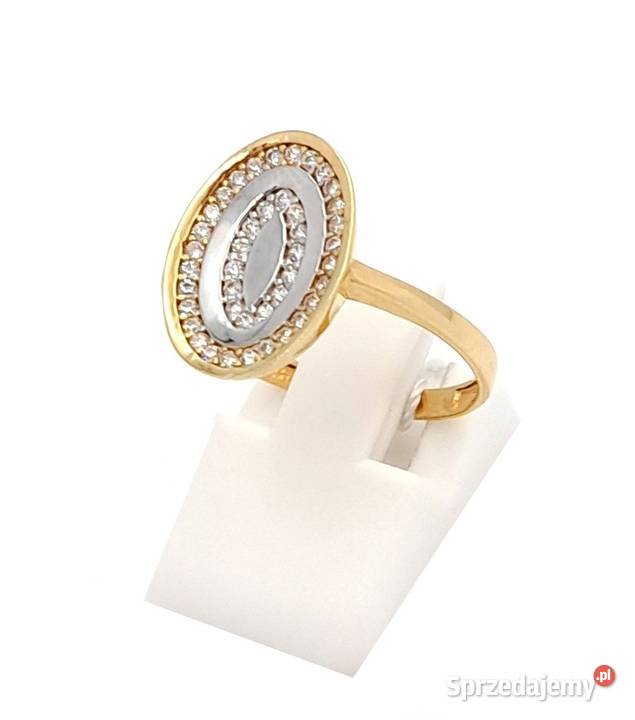 Pierścionek r18 Złoty pr333 wzór Vintage Z372 Zegarki i Biżuteria Poznań