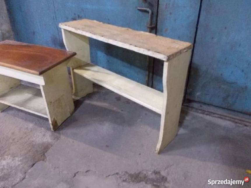 Stare drewniane ławki 3