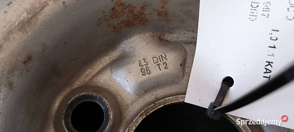 FELGA STALOWA 13 VOLKSWAGEN POLO III 6N osobowe Lipno