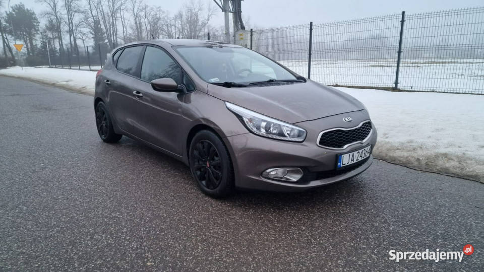 Kia Ceed 14MPI LPG GAZ 2014r 185 Salon Tempomat nieuszkodzony Pabianice