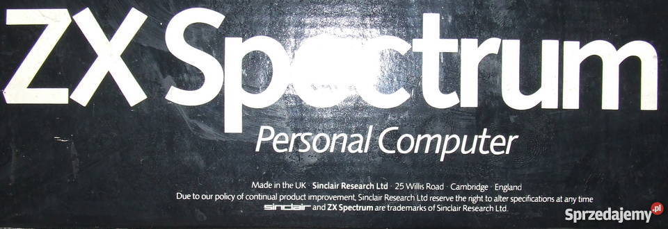 Sprzedam komputer ZX Spectrum Orzesze