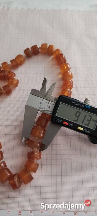 Naszyjnik Bursztyn Vintage Białystok sprzedam