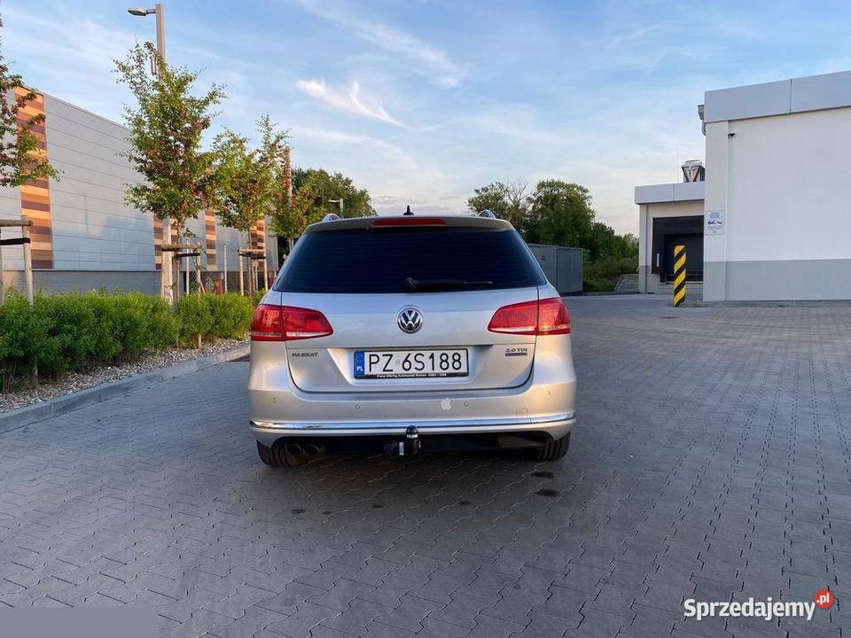 Volkswagen Passat 20 TDI Highline DSG 140 2013r 140KM wielkopolskie Luboń