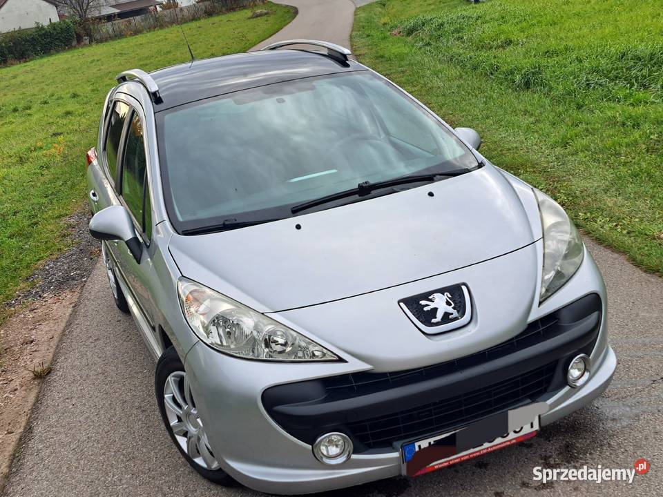 Sprzedam Peugeot 207sw 14 benzyna 2009r z mazowieckie Żyrardów