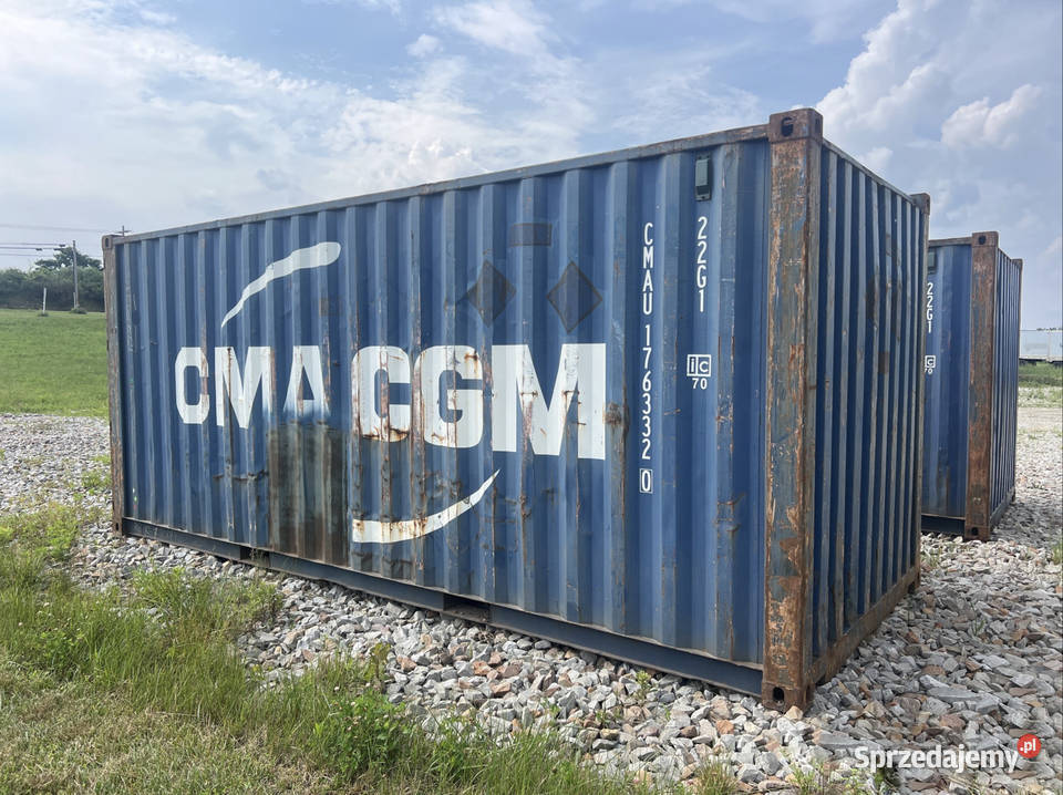 Kontener morski magazynowy 20DV 6 metrowy Magazynowanie Konstancin-Jeziorna