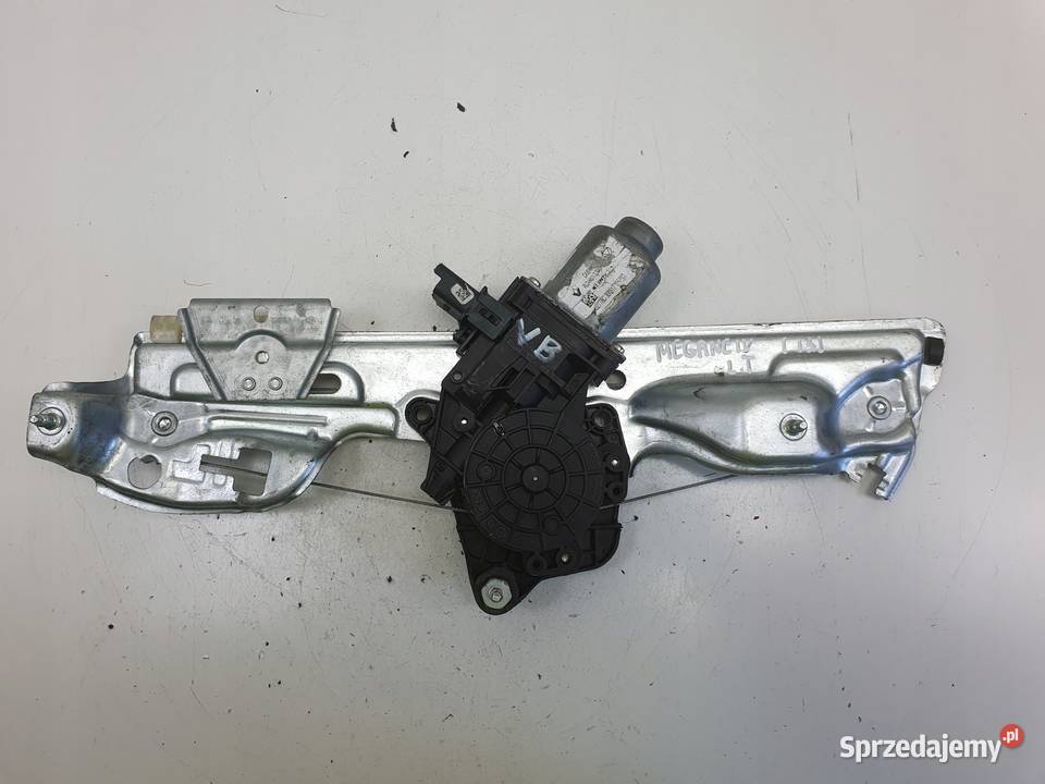 Renault Megane IV PODNOŚNIK SZYBY lewy tył Mechanizmy opuszczania szyb Rudka