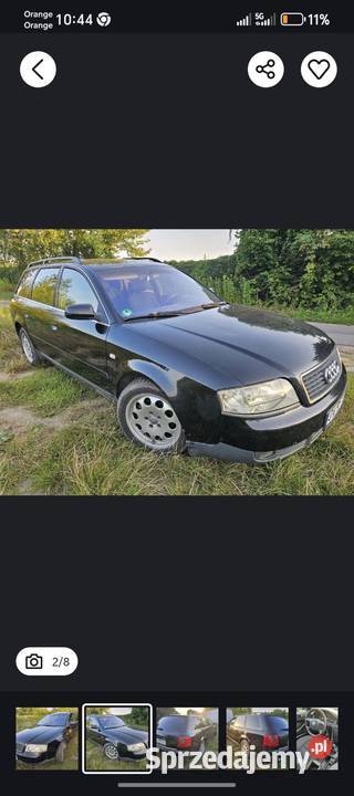Audi A6 C5 19 TDI Limousine Wrocław
