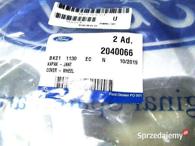 KOŁPAK KOŁA 16 FORD TRANSIT CUSTOM 2012 ORYGINAŁ dostawcze dolnośląskie Głogów