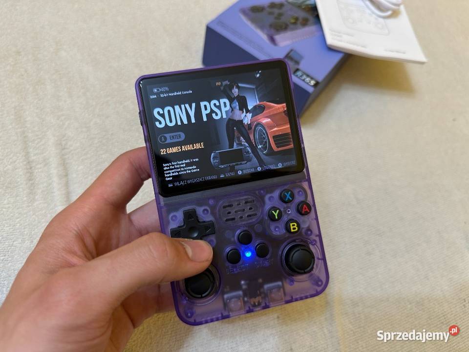 Nowa Przenośna Konsola z Retro Grami Hit tego Łomża