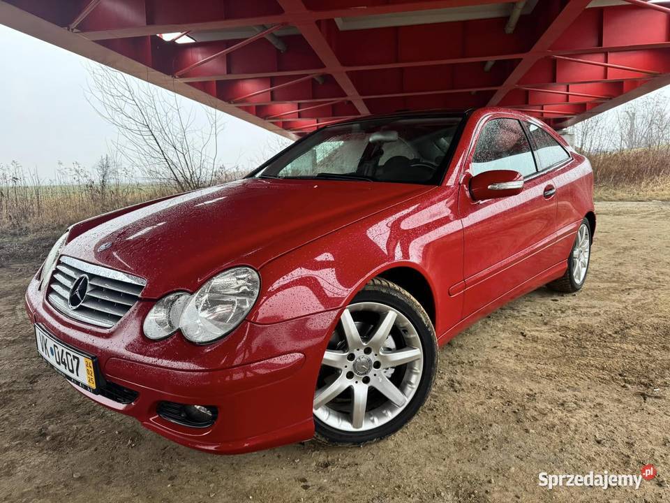 * Mercedes C180 Kompressor 2006 * Ładny Zadbany Panorama **