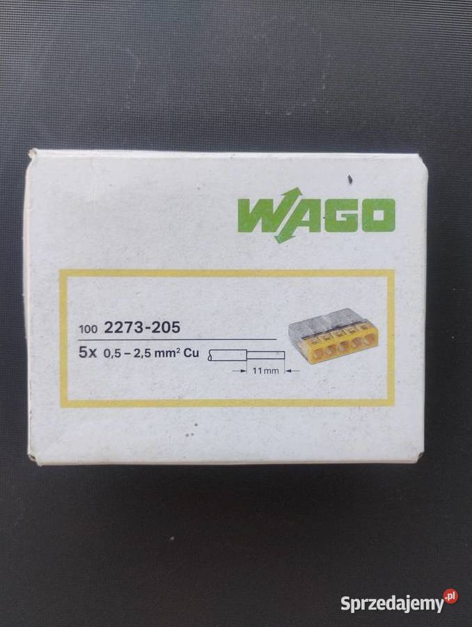 Wago 5x 2273205 100 opolskie Domaradz