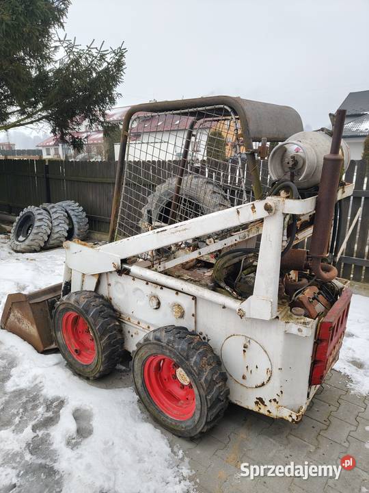 Bobcat mini koparko na gaz silnik benzynowy Krzeszowice