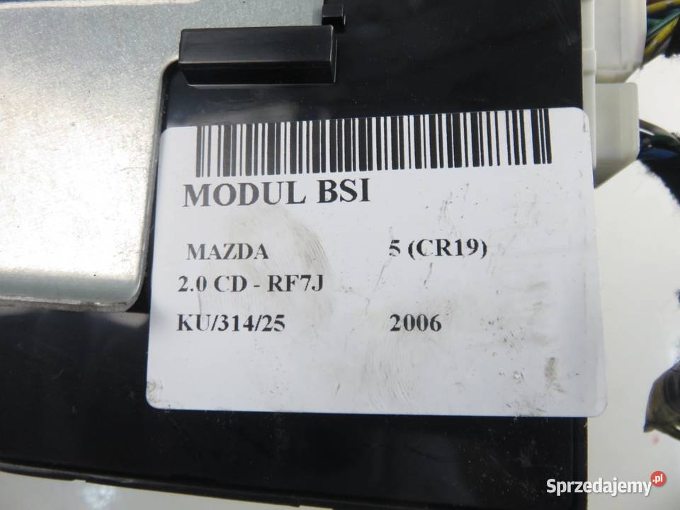BSI MAZDA 5 CR19 20 CD RF7J CC2967560C
