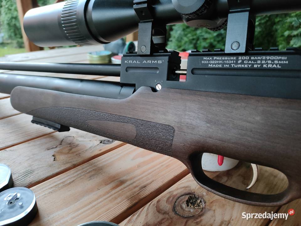 Wiatrówka PCP Kral Puncher NASH 55mm Tuning śląskie Częstochowa