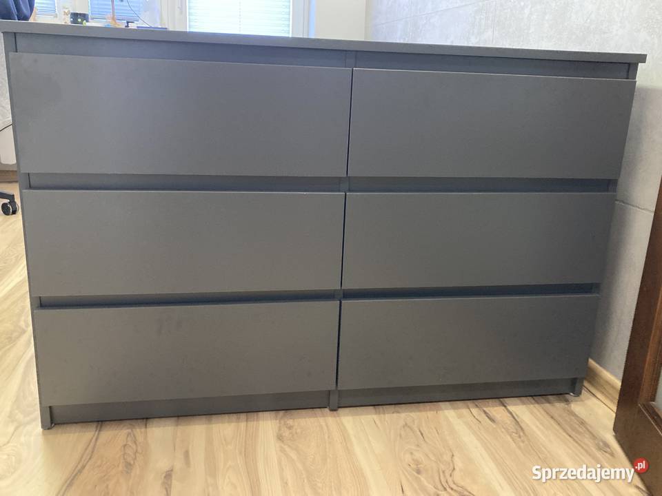 Komoda szara antracyt 120x68 nowa 120cm śląskie Zawiercie