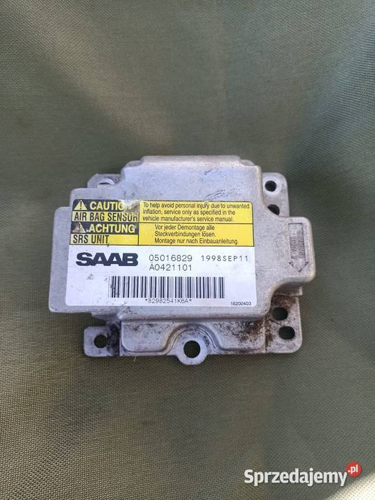 Sterownik moduł airbag Saab 93 9802r osobowe zachodniopomorskie Szczecin
