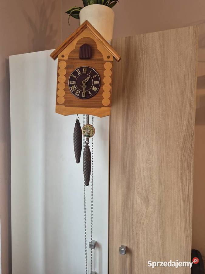 Zabytkowy zegar z kukułką Majak Chorzów sprzedam