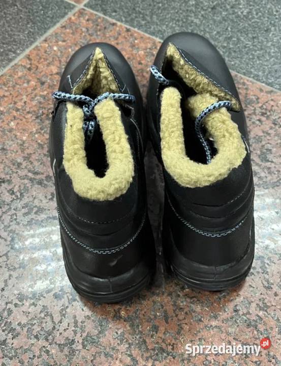 Buty robocze skórzane ocieplane z wkładką Kraków
