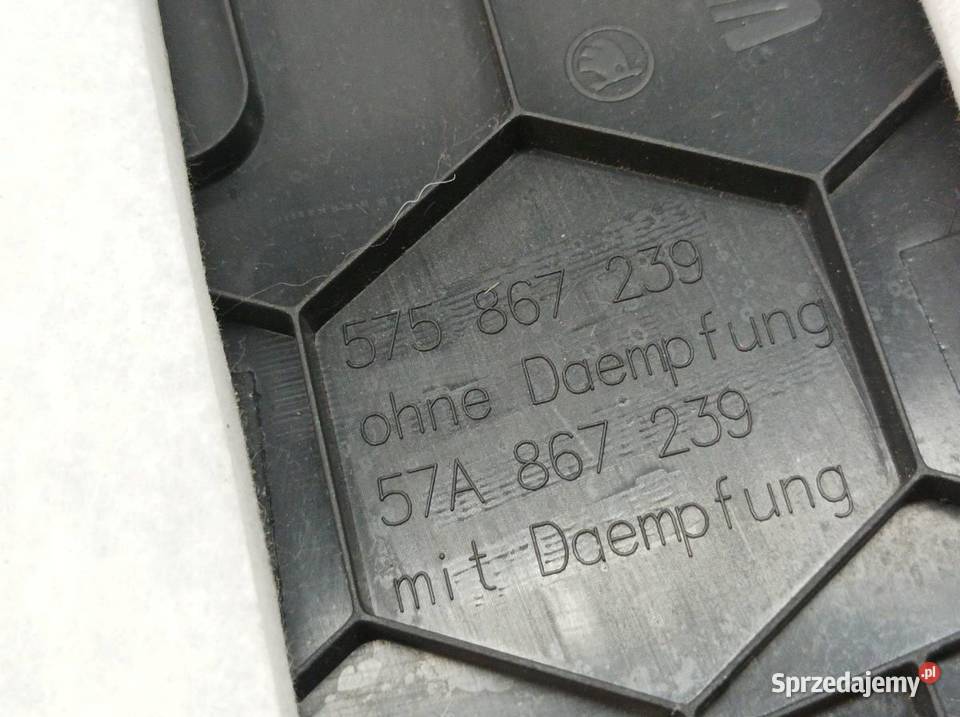 OSŁONA SŁUPKA B LEWA PRAWA KOMPLET Skoda Karoq I