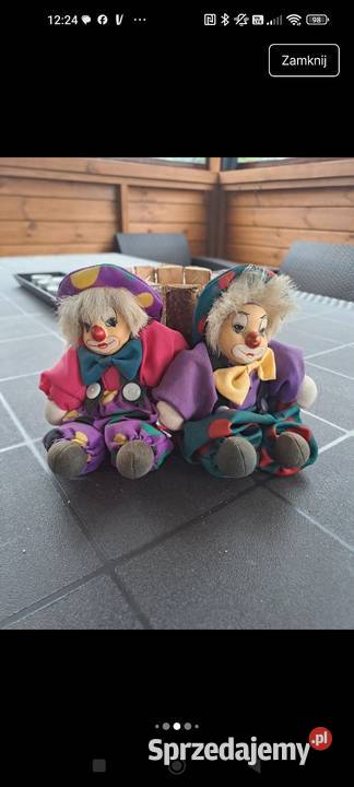 Klauny różne wielkości Moszczenica