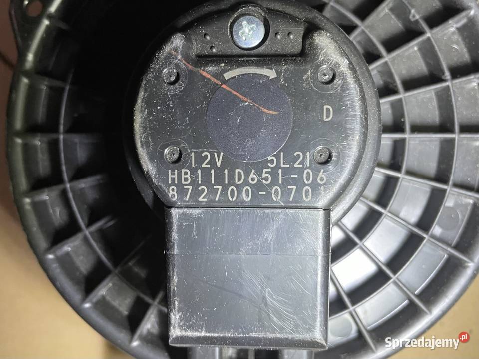 8727000701 dmuchawa wentylator nawiewu mazda cx5 zachodniopomorskie Szczecin
