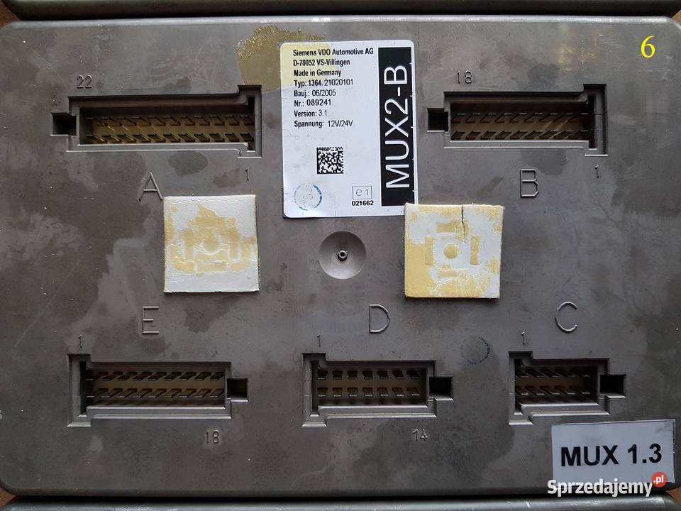 Sterownik komputer Moduł MUX2B ver31 Żukowo