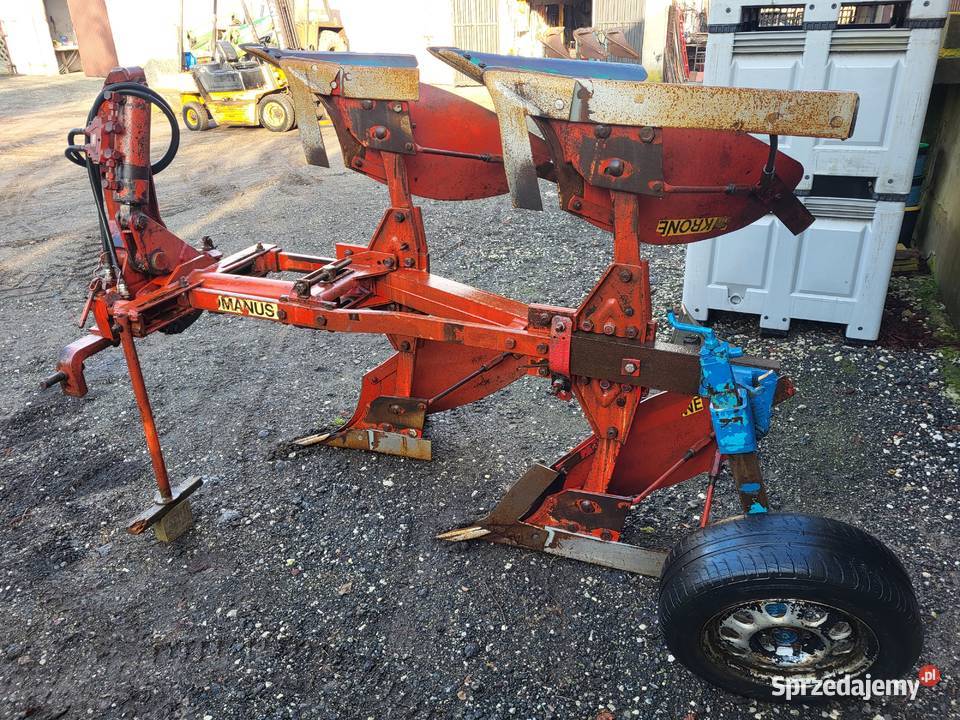 Pług 2 skibowy obrotowy KRONE kverneland lemken Osięciny