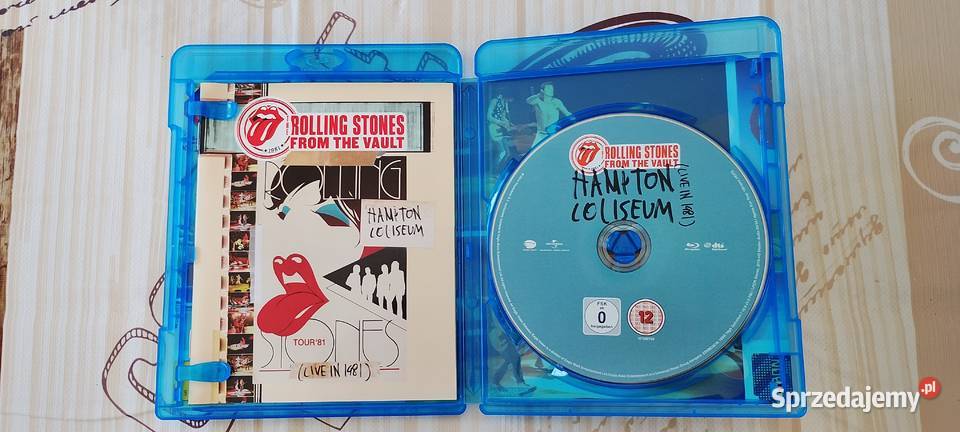 Legendarny koncert The Rolling Stones Bluray Kultura i Rozrywka Wąbrzeźno
