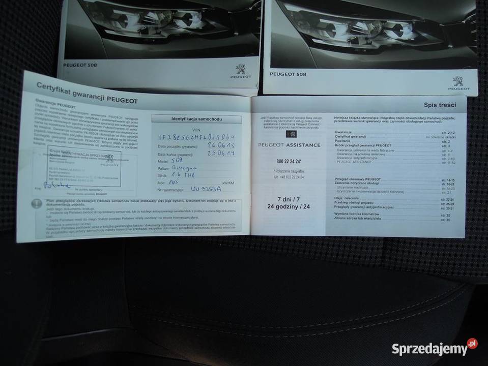 Peugeot 508 Active SS Kombi Rok produkcji 2015 508