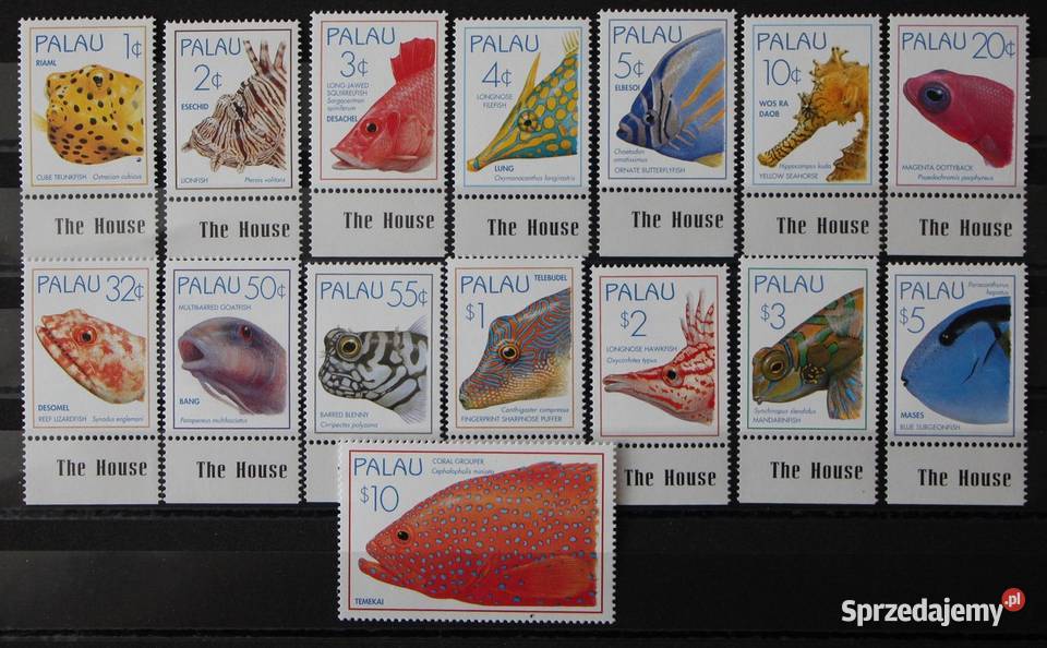 Znaczki pocztowe Palau