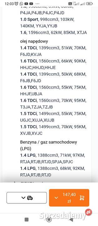 Amortyzatory tył monroe G1228 Ford B Fiesta VI dolnośląskie Legnica