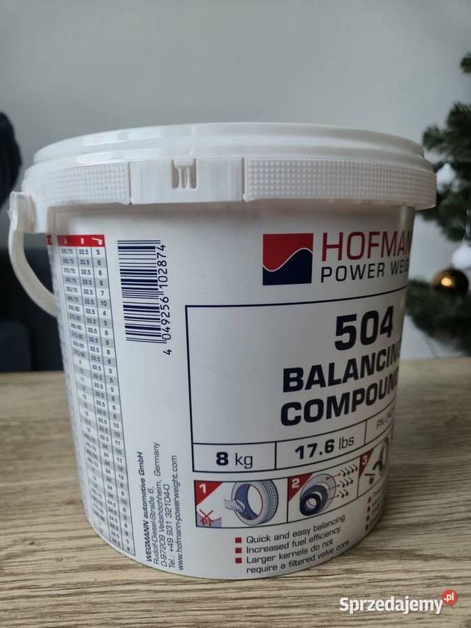 HOFMANN Power Weight 504 8 proszek granulat do