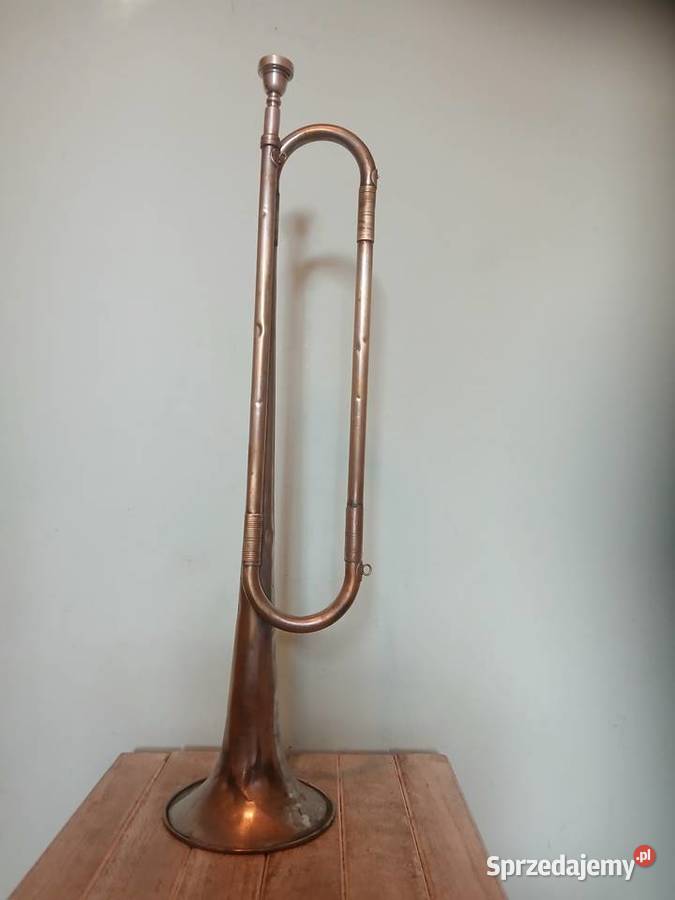 STARA trąbka sygnalowa Instrumenty dęte