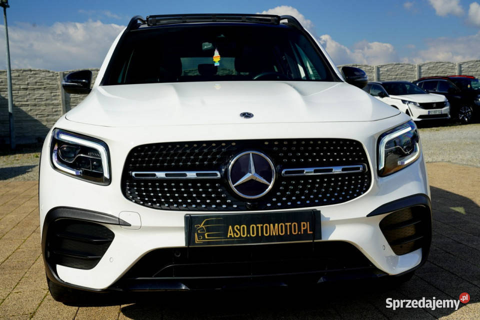 Mercedes GLB FUL LED skóra PANORAMA kamera napęd 4x4 opolskie Otmuchów