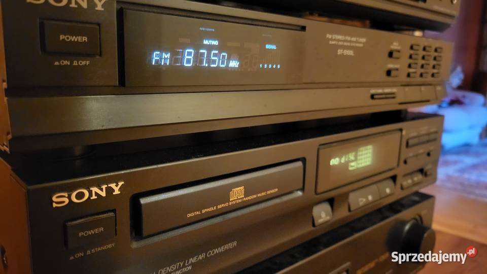 Wieża SONY DP312 STS100L TCRX55 TAF261R Pruszków