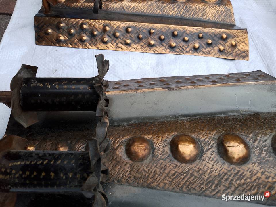 Kinkiety lata 70 metaloplastyka Częstochowa