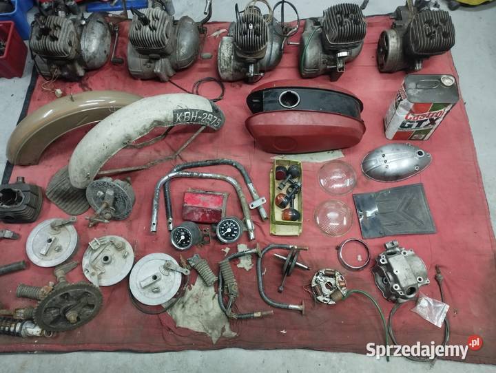 Wyprzedaż kolekcji części wsk wfm simson jawa Knurów