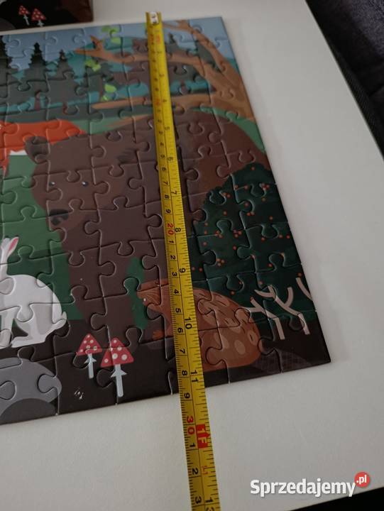 puzzle 150 elementów dziki świat wielkopolskie Poznań sprzedam